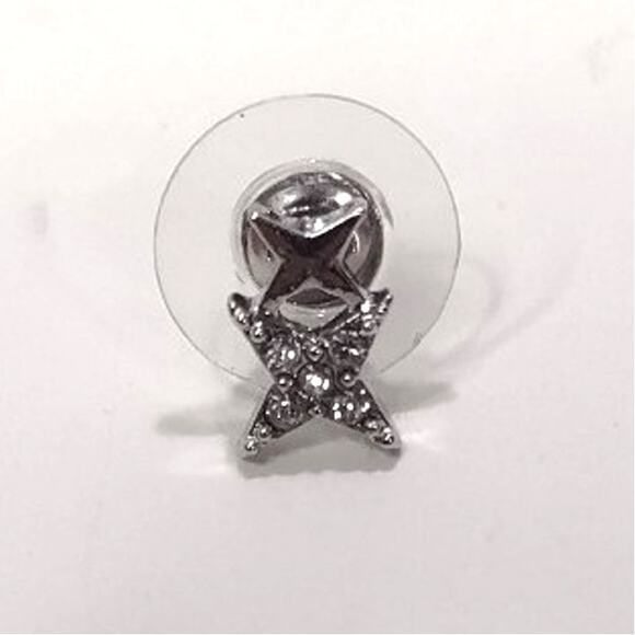 Star Rhinestone Stud Earrings Christmas Birthday Anniversary Valentines Gift New - Picture 2 of 5